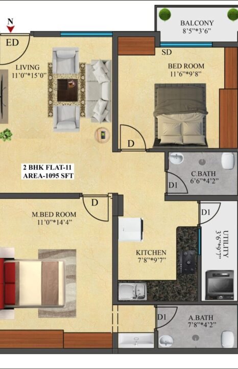 11-2-1137x1536 2BHK