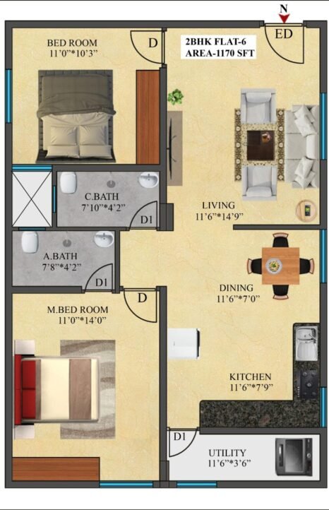 6-2-1083x1536 2BHK